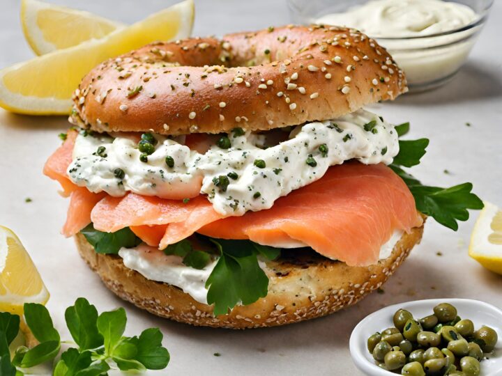 Salmon Bagel Image